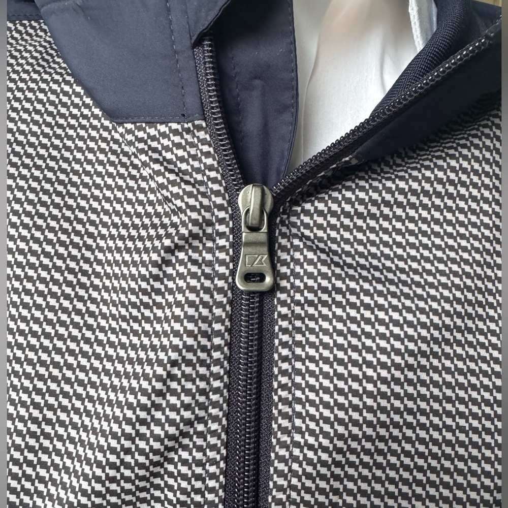Cutter &‎ Buck WeatherTec Jacket 1/4 Zip Houndstooth